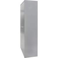 Armoire garde-robe, Acier, 36" la x 18" p x 72" h, Gris M & M Nord Ouest Inc