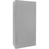 Armoire garde-robe, Acier, 36" la x 18" p x 72" h, Gris M & M Nord Ouest Inc