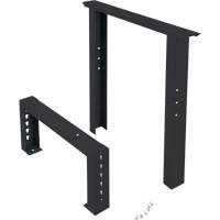 Pattes d'&eacute;tabli pour service industriel, Acier, 24" p x 34" h, Simple M & M Nord Ouest Inc