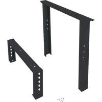 Pattes d'&eacute;tabli pour service industriel, Acier, 30" p x 34" h, Simple M & M Nord Ouest Inc