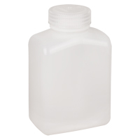 Bouteilles peu encombrantes &agrave; prise facile, Rectangulaire, 16 oz, Plastique M & M Nord Ouest Inc