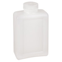 Bouteilles peu encombrantes &agrave; prise facile, Rectangulaire, 64 oz, Plastique M & M Nord Ouest Inc