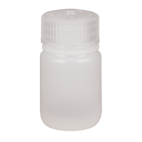 Bouteilles &agrave; large ouverture, Ronde, 1 oz, Plastique M & M Nord Ouest Inc