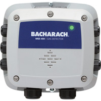 MGS-450 O2 Gas Detector, Light & Sound Alert M & M Nord Ouest Inc