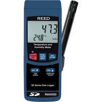 Data Logging Thermo-Hygrometer, 5% - 95% RH, 32° - 122° F ( 0° - 50°C ) M & M Nord Ouest Inc