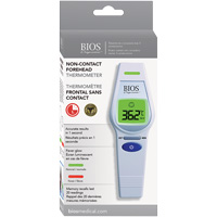 Non-Contact Forehead Thermometer, 0°C - 100.0°C (32.0°F - 212.0°F), Fixed Emmissivity M & M Nord Ouest Inc
