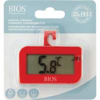 Fridge/Freezer Thermometer, Non-Contact, Digital, -4-122°F (-20-50°C) M & M Nord Ouest Inc