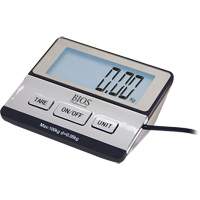 Digital Receiving Scale, 220 lbs. Cap., 1 lbs. Graduations M & M Nord Ouest Inc