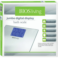 Jumbo Digital Display Scale, 550 lbs. Cap., 0.2 lbs. / 0.1 kg Graduations M & M Nord Ouest Inc