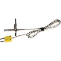 Type K Air Oven/Freezer Thermocouple Probe, 200 °C (392°F) Max. Temp. IC755 | M & M Nord Ouest Inc