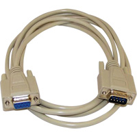 RS232 IBM 9P Male-to-Female Cable M & M Nord Ouest Inc