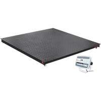 DEFENDER 5000 Floor Scale, 5000 lbs. Capacity, 48" W x 48" L M & M Nord Ouest Inc