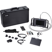 Ensemble de vid&eacute;oscope haute performance avec cam&eacute;ra HD double & longue sonde, 1280" lo x 720" la Affichage, 1024 x 600 pixels, 4,9 mm (0,19") T&ecirc;te de cam&eacute;ra M & M Nord Ouest Inc