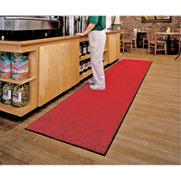 Tapis ColorStar, Essuie-pieds, 3' x 5' x 3/8", Rouge/noir M & M Nord Ouest Inc