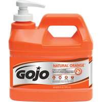 Natural Orange Hand Cleaner, Pumice, 1.89 L, Pump Bottle, Citrus/Orange M & M Nord Ouest Inc