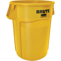 Contenants ronds Brute, Poly&eacute;thyl&egrave;ne, 44 gal. US M & M Nord Ouest Inc