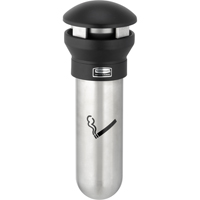 Solutions pour la gestion des m&eacute;gots de cigarettes Infinity, Montage mural, M&eacute;tal, Capacit&eacute; 0,60 gal./0,60 gal. US, Hauteur 18" M & M Nord Ouest Inc