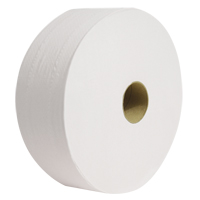 Pro Perform Toilet Paper, Jumbo Roll, 2 Ply, 1400' Length, White M & M Nord Ouest Inc