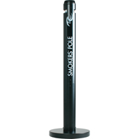 Cendriers Smokers' Pole, Sur pied, Aluminium, Hauteur 41" M & M Nord Ouest Inc