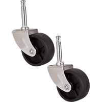 Roulette pour aspirateur industriel en acier inoxydable pour d&eacute;chets secs/humides M & M Nord Ouest Inc