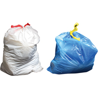 Sacs &agrave; d&eacute;chets Sure-Tie, Fort, 33" la x 38" lo, 0,9 mils, Transparent, Capacit&eacute; 121,13 L (32 gal.) M & M Nord Ouest Inc