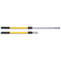 Hygen Quick Connect Short Handle, Aluminum, Quick-Connect Tip, 2" Diameter, 40" Length M & M Nord Ouest Inc