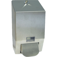 Distributeur de savon en acier inoxydable, À pression, Capacité de 1000 ml, Format Cartouche de recharge JH176 | M & M Nord Ouest Inc