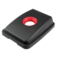 Waste Classification - Lid, Open Lid, Plastic, Fits Container Size: 17-1/4" x 12-1/2" M & M Nord Ouest Inc