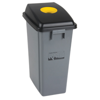Waste Classification - Lid, Open Lid, Plastic, Fits Container Size: 17-1/4" x 12-1/2" M & M Nord Ouest Inc