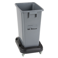 Recycling & Garbage Bin, Plastic, 16 US gal. M & M Nord Ouest Inc