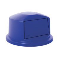 Couvercles ronds Brute, Couvercle bomb&eacute;, Plastique/Poly&eacute;thyl&egrave;ne, Convient aux contenants 24" dia. M & M Nord Ouest Inc