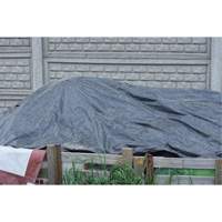 B&acirc;che, Usage industriel l&eacute;ger, Noir, 6' x 8' x 8 mils M & M Nord Ouest Inc