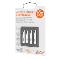 Slice Rounded-Tip Ceramic Straight Edge Knife Blades, Single Style M & M Nord Ouest Inc