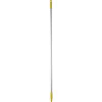 Handle, Broom/Scraper/Squeegee, Yellow, Standard, 59" L M & M Nord Ouest Inc