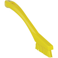 Detail Brush, Stiff Bristles, 8" Long, Yellow M & M Nord Ouest Inc