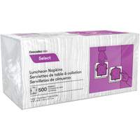 Pro Select™ 1/4 Fold Luncheon Napkins, 1 Ply, 12.5" x 11.5" JK654 | M & M Nord Ouest Inc