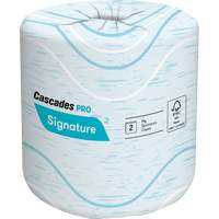 Papier hygi&eacute;nique Pro Signature, 2 Pli, 400 Feuilles/Rouleu, Longueur 133', Blanc M & M Nord Ouest Inc