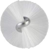 Brush, Medium Bristles, 20" Long, White M & M Nord Ouest Inc