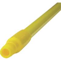 Handle, Broom/Scraper/Squeegee, Yellow, Standard, 59" L M & M Nord Ouest Inc