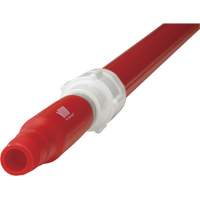 Manche de brosse pour plateforme, Brosse/Support &agrave; tampon, Rouge, T&eacute;lescopique, 62"-113" lo M & M Nord Ouest Inc