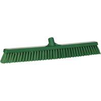 Balai-brosse &agrave; soies combin&eacute;es, Crins Cors&eacute;/Fin, 24", Polyester, Vert M & M Nord Ouest Inc