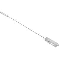 Brush with Flexible Handle, Medium Bristles, 36" Long, White M & M Nord Ouest Inc