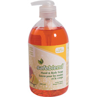 Hand & Body Soap, 500 ml, Mango & Papaya, Bottle JL722 | M & M Nord Ouest Inc