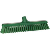 T&ecirc;te de balai-brosse &agrave; soies combin&eacute;es, Crins Cors&eacute;/Fin, 16-1/2", Polyester, Vert M & M Nord Ouest Inc