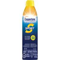 Sport<sup>®</sup> Water Resistant Sunscreen, SPF 30, Aerosol JM037 | M & M Nord Ouest Inc