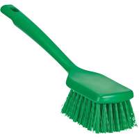 ColorCore Short Handle Brush, Stiff Bristles, 12" Long, Green M & M Nord Ouest Inc