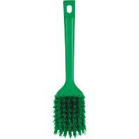 ColorCore Short Handle Brush, Stiff Bristles, 12" Long, Green M & M Nord Ouest Inc