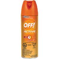 OFF! Active&reg; Insect Repellent, 15% DEET, Aerosol, 170 g M & M Nord Ouest Inc