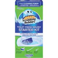 Trousse de d&eacute;marrage de brosse pour cuvettes Scrubbing Bubbles Fresh Brush, Recharge M & M Nord Ouest Inc