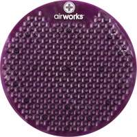 Tamis d'urinoir d&eacute;sodorisant AirWorks Splash Free M & M Nord Ouest Inc